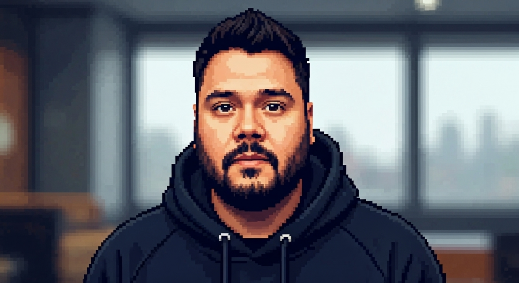 James Haro in Pixelated Form